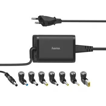 Hama 200001 Sülearvuti Must AC Toiteadapter siseruumidesse