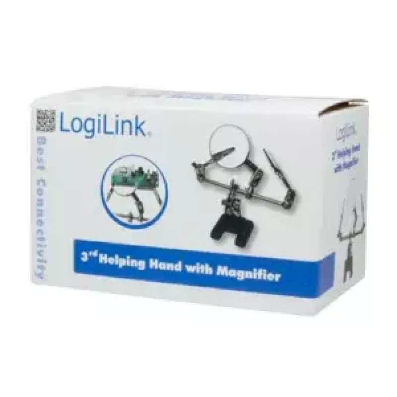 Suurendusklaas LogiLink WZ0034 must roostevaba teras
