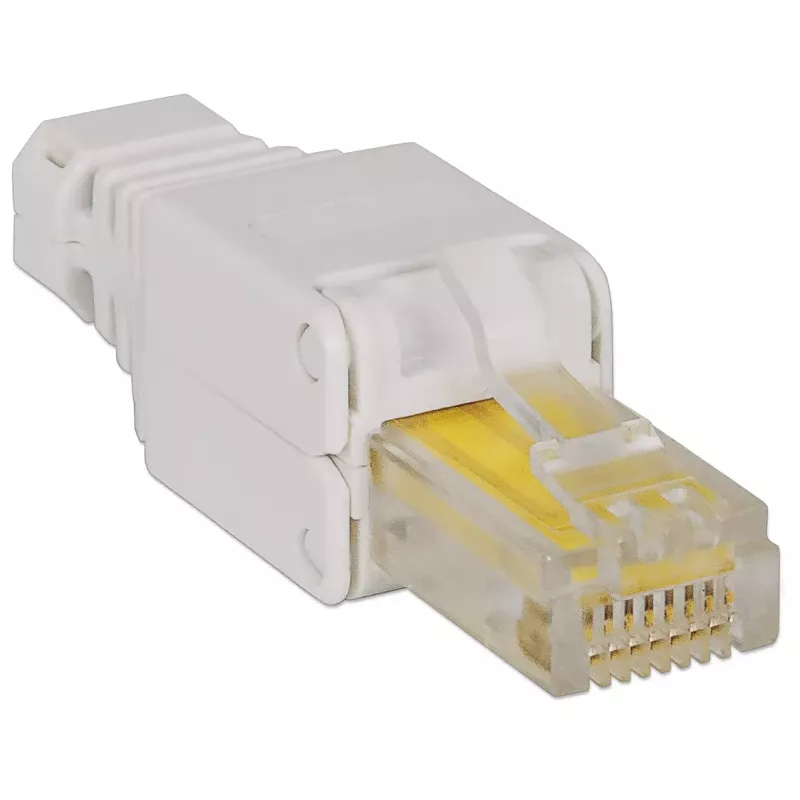 Intellinet RJ45 modulaarpistik, tööriistavaba pistik, Cat5/5e/6, 22-26 AWG täis- ja keerutatud UTP kaablid