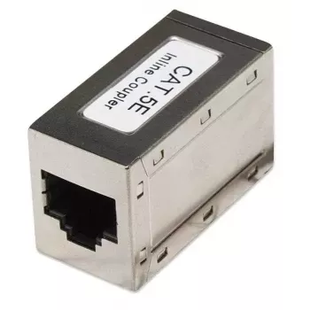 Intellinet Inline Coupler, Cat5e, FTP, modulaarne, 8P8C emane 8P8C emasele, hõbedane