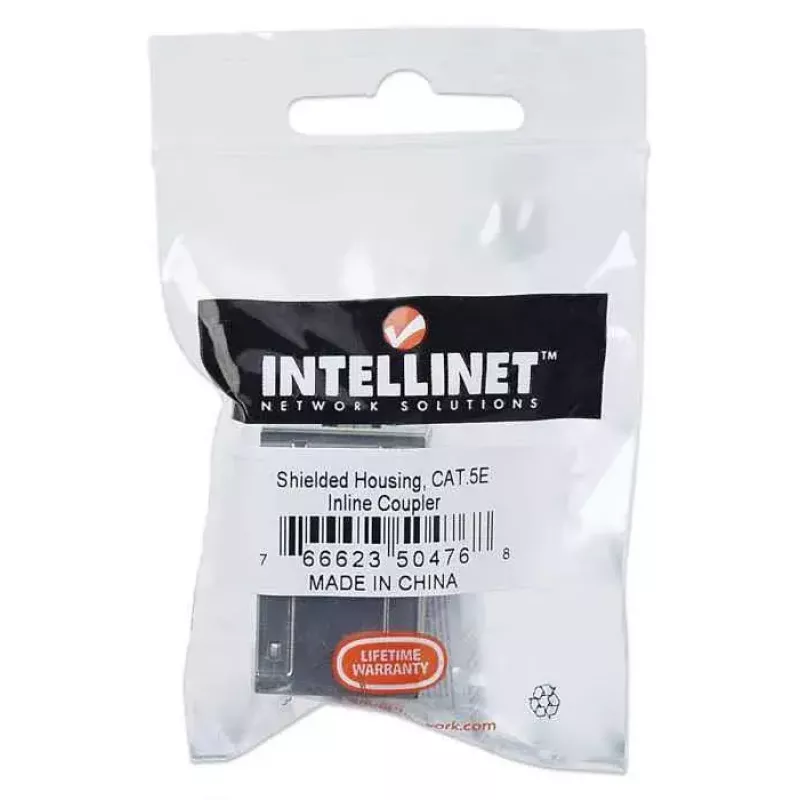 Intellinet Inline Coupler, Cat5e, FTP, modulaarne, 8P8C emane 8P8C emasele, hõbedane