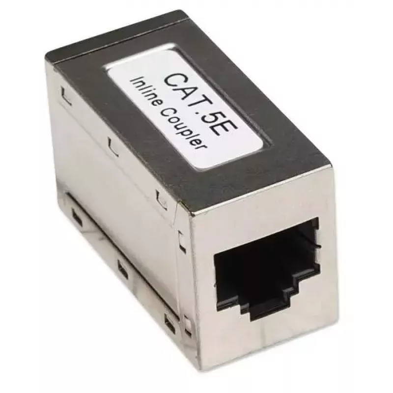 Intellinet Inline Coupler, Cat5e, FTP, modulaarne, 8P8C emane 8P8C emasele, hõbedane