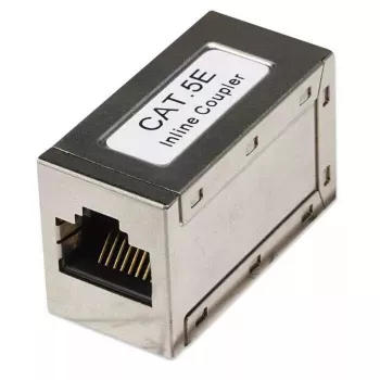 Intellinet Inline Coupler, Cat5e, FTP, modulaarne, 8P8C emane 8P8C emasele, hõbedane