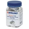 Intellinet RJ45 modulaarpistikud Pro Line, Cat6, STP, 3-hambaline, tahke- ja keerukaablile, 50 µ kullatud kontaktid, 90 tk pakend