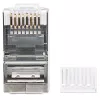 Intellinet RJ45 modulaarpistikud Pro Line, Cat6, STP, 3-hambaline, tahke- ja keerukaablile, 50 µ kullatud kontaktid, 90 tk pakend