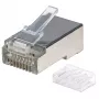 Intellinet RJ45 modulaarpistikud Pro Line, Cat6, STP, 3-hambaline, tahke- ja keerukaablile, 50 µ kullatud kontaktid, 90 tk pakend