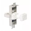 Intellinet Cat6a 10G varjestatud tööriistavaba RJ45 modulaarpistik STP kullatud kontaktidega