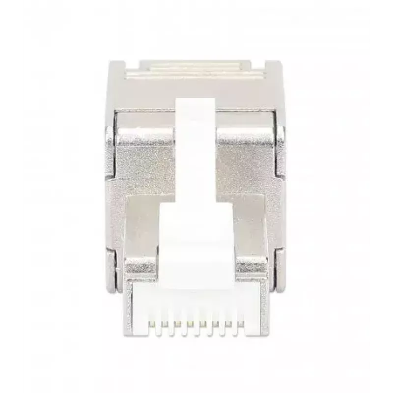 Intellinet Cat6a 10G varjestatud tööriistavaba RJ45 modulaarpistik STP kullatud kontaktidega