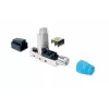 Intellinet Cat8.1 40G varjestatud tööriistavaba RJ45 modulaarpistik sinine isane