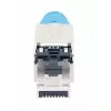 Intellinet Cat8.1 40G varjestatud tööriistavaba RJ45 modulaarpistik sinine isane