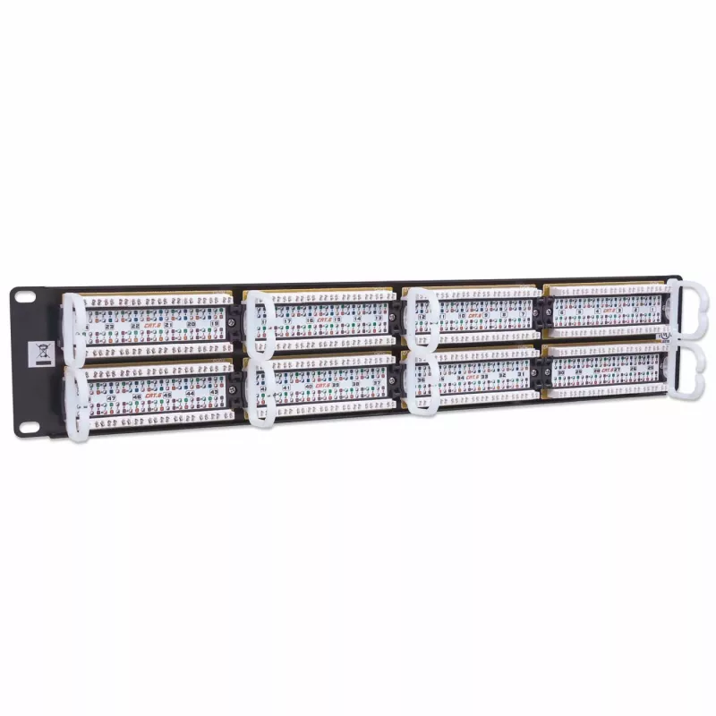 Intellinet Patch Panel, Cat6, UTP, 48-Port, 2U, Must
