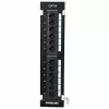 Intellinet Patchpaneel, Cat6, seinale paigaldatav, UTP, 12 porti, must