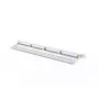 Patch-paneel LANBERG PPU6-0024-S, 24 pordiga Cat6, metallist, 0,5U, 440×22,3×99 mm