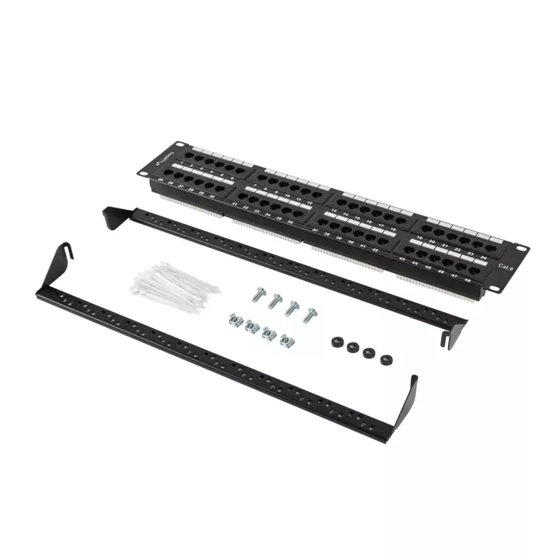 Rack accessory Lanberg PPU6-2048-B 19 inch 2U 48 ports