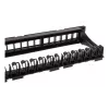 Techly Modulaarne Patch Panel 24 Kohta UTP Eemaldatavate Moodulitega 1 Ühik Must
