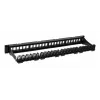 Techly Modulaarne Patch Panel 24 Kohta UTP Eemaldatavate Moodulitega 1 Ühik Must