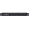 Rackmount Power Strip Intellinet 19 tolli 1,5U 7-suunaline Saksa tüüp