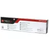 Techly I-CASE STRIP-16SH toitejaotusseade (PDU) 6 vahelduvvoolu pistikupesa 1,5U Must, Hõbedane