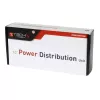 Techly Universal Power Strip Rack 10-tolline 4 pistikupesa Schuko pistik Must Hõbedane 1U