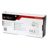 Techly Universal Power Strip Rack 10-tolline 4 pistikupesa Schuko pistik Must Hõbedane 1U