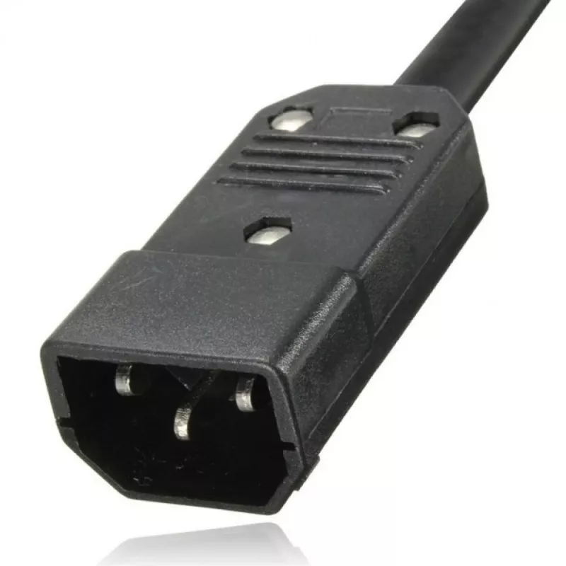 Techly Multi-Pistikupesa 8 Pistikupesa Racki jaoks 19 tolli C14 Pistmik 1 HE Must Punane