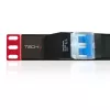 Techly I-CASE STRIP-61UD jaotusseade (PDU) 6 vahelduvvoolupistikut 1U Must, Punane