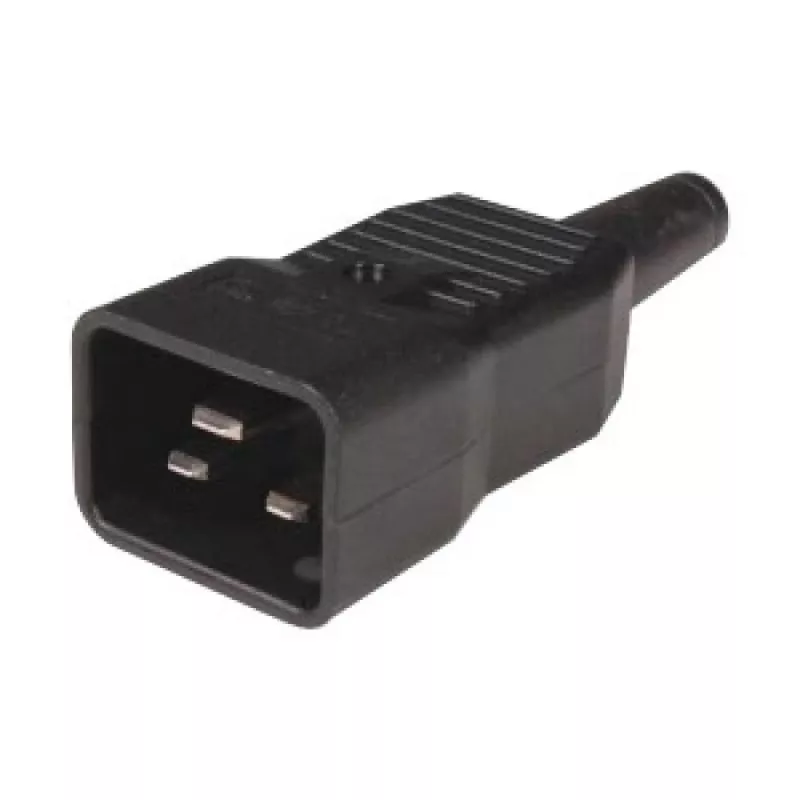 Techly I-CASE STRIP-18C20 toitejaotusseade (PDU) 8 vahelduvvoolupistikupesa 1U Must, Punane