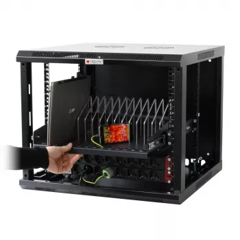 Riiul Techly I-CABINET-TRAY14BK Must 4U 19 tolli