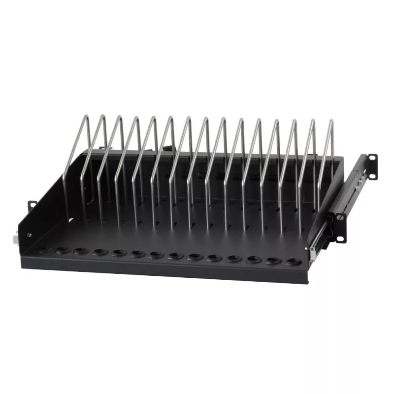 Riiul Techly I-CABINET-TRAY14BK Must 4U 19 tolli