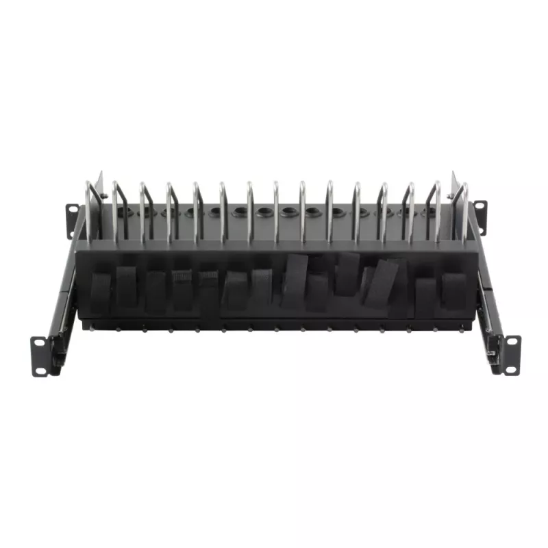 Riiul Techly I-CABINET-TRAY14BK Must 4U 19 tolli