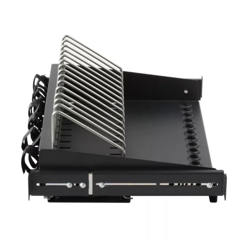 Riiul Techly I-CABINET-TRAY14BK Must 4U 19 tolli