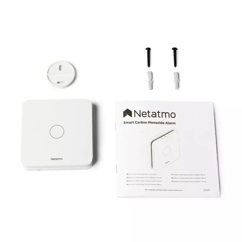 Vingugaasiandur Netatmo Nutikas Vingugaasiandur