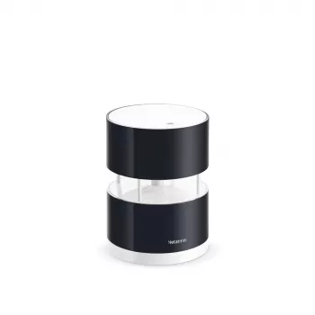 Netatmo Smart Anemomeeter, Tuulekiirus, Juhtmevaba, Wi-Fi, 0 - 45 m/s, 100 m, Must, Läbipaistev