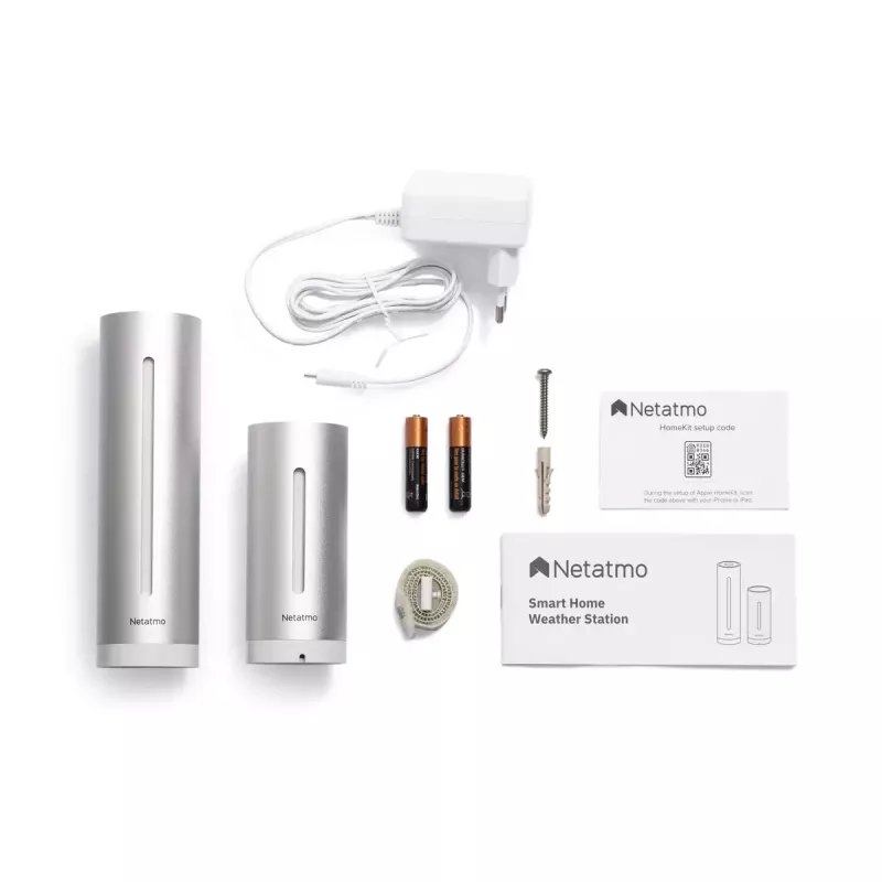 Netatmo vihmakomplekt “Targa kodu ilmajaam + tark vihmamõõtur”