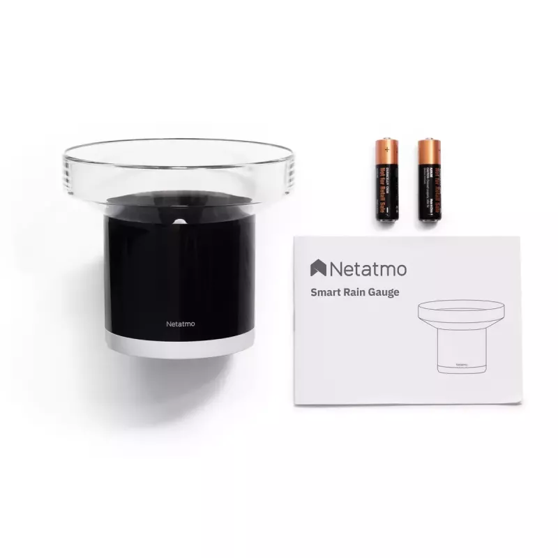 Netatmo vihmakomplekt “Targa kodu ilmajaam + tark vihmamõõtur”