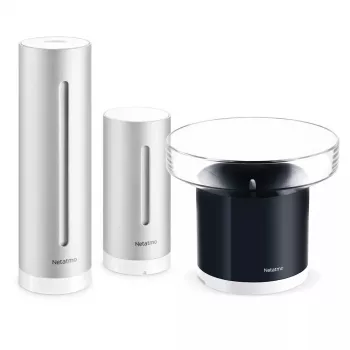 Netatmo vihmakomplekt “Targa kodu ilmajaam + tark vihmamõõtur”