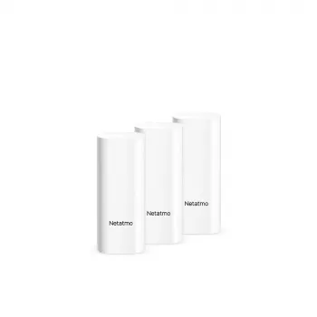 Door/Window Sensor Netatmo DTG-EC juhtmevaba ilmastikukindel 3 V (2×AAA), ulatus 80 m, valge, komplektis 3 tk