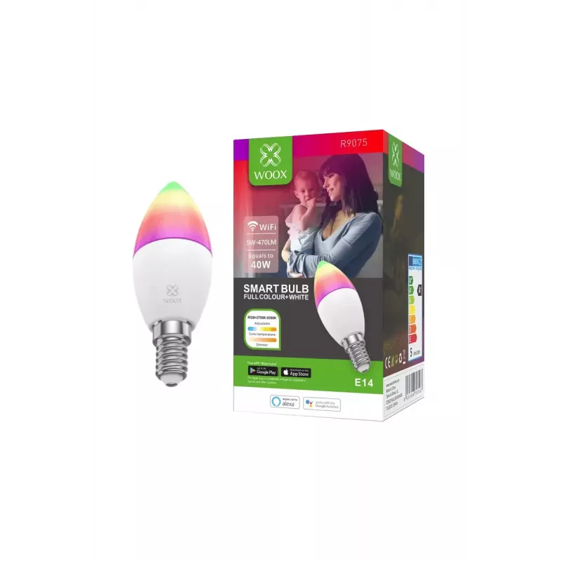 Nutipirn WOOX R9075 Wi-Fi 5 W valge