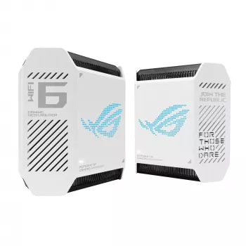 ASUS ROG Rapture GT6 (W-2-PK) Tri-band (2.4 GHz / 5 GHz / 5 GHz) Wi-Fi 6 (802.11ax) Valge 4 sisemist