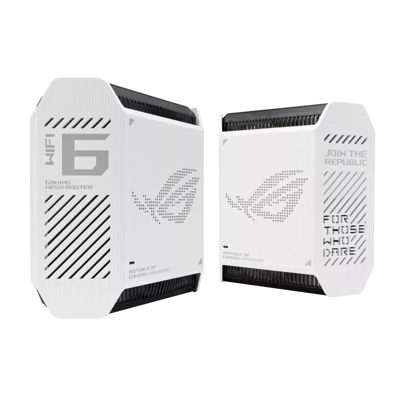 ASUS ROG Rapture GT6 (W-2-PK) Tri-band (2.4 GHz / 5 GHz / 5 GHz) Wi-Fi 6 (802.11ax) Valge 4 sisemist