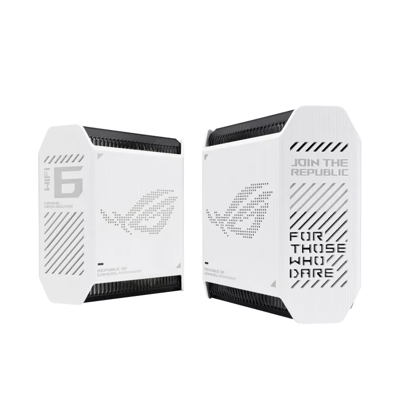 ASUS ROG Rapture GT6 (W-2-PK) Tri-band (2.4 GHz / 5 GHz / 5 GHz) Wi-Fi 6 (802.11ax) Valge 4 sisemist
