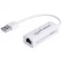 Manhattan USB-A kiire Etherneti adapter, 10/100 Mbps võrk, 480 Mbps (USB 2.0), Hi-Speed USB, RJ45, valge, kolmeaastane garantii
