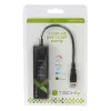 Techly IDATA USB-ETGIGA-3U2 sülearvuti dokk/pordi paljundaja USB 3.2 Gen 1 (3.1 Gen 1) Type-A must