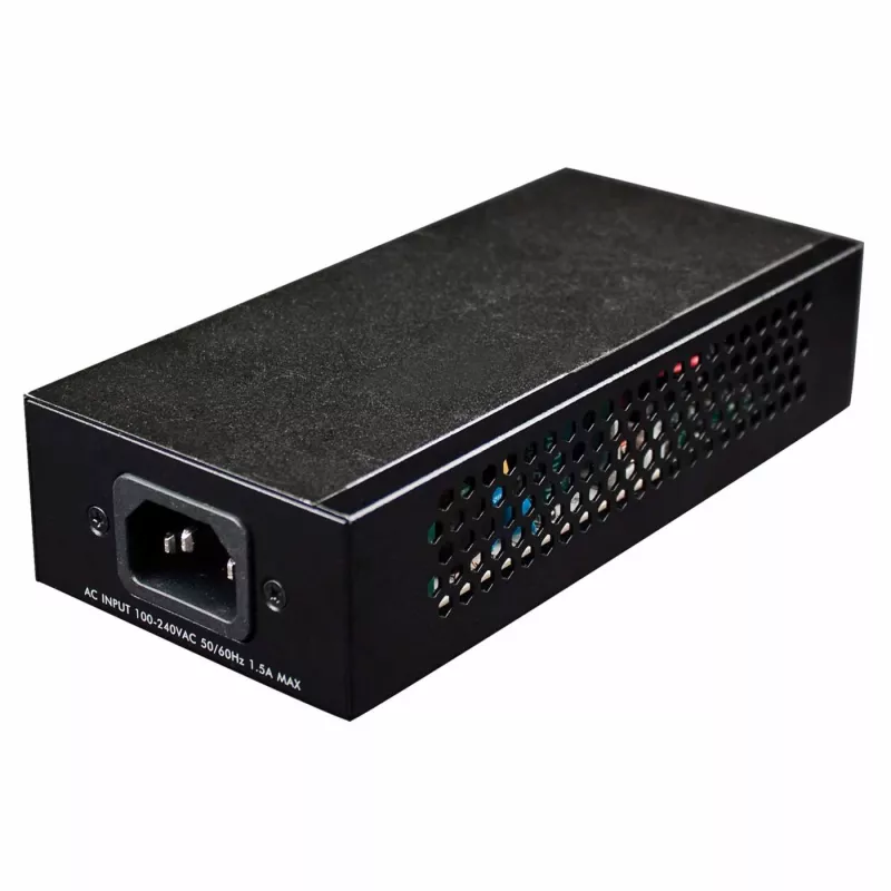 Intellinet Gigabit High-Power PoE+ süstija, 1 x 30 W, IEEE 802.3at/af Power over Ethernet (PoE+/PoE)