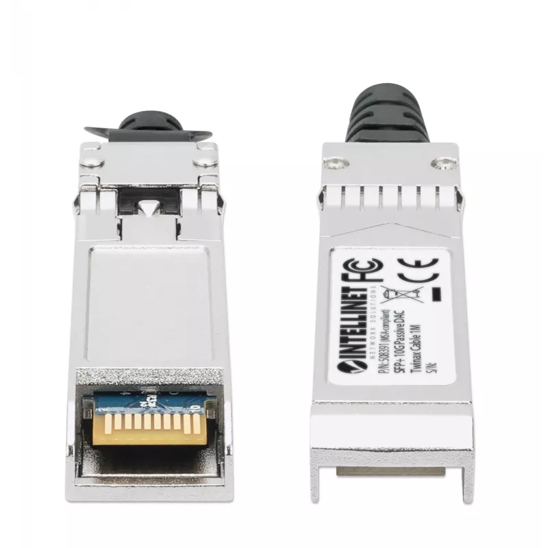 Intellinet 508391 SFP+ 10G passiivne DAC Twinax-kaabel, MSA, 1 m