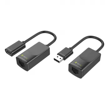 Techly IUSB-EXTENDTY2 kaabel-soo muundur RJ-45 USB 2.0 Type-A Must