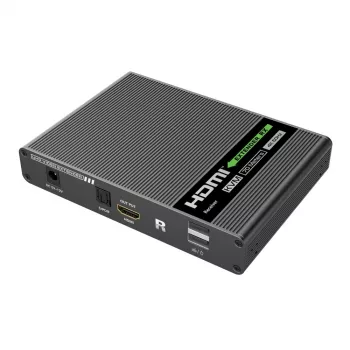 Techly IDATA HDMI-KVM67 KVM pikendaja Saatja ja vastuvõtja