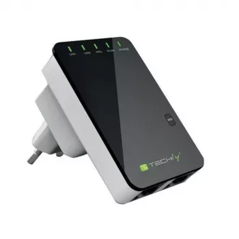 Ruuter Techly Seinalaadne Traadita Ruuter 300N Wi-Fi 4