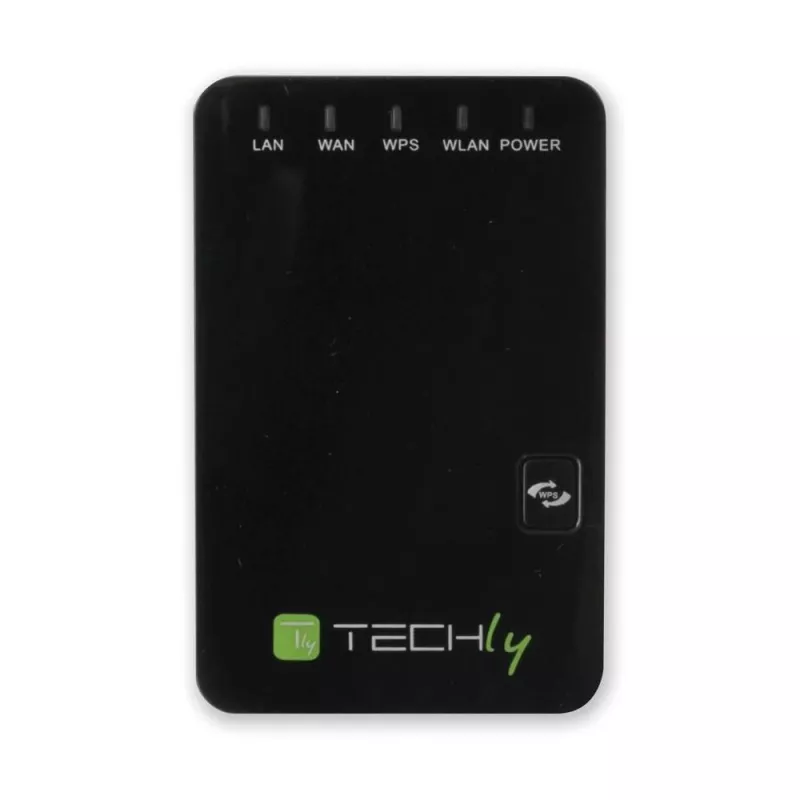 Ruuter Techly Seinalaadne Traadita Ruuter 300N Wi-Fi 4