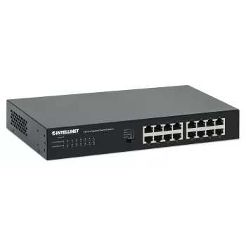 Haldamata kommutaator Manhattan 561815 16 porti Gigabit Ethernet 10/100/1000